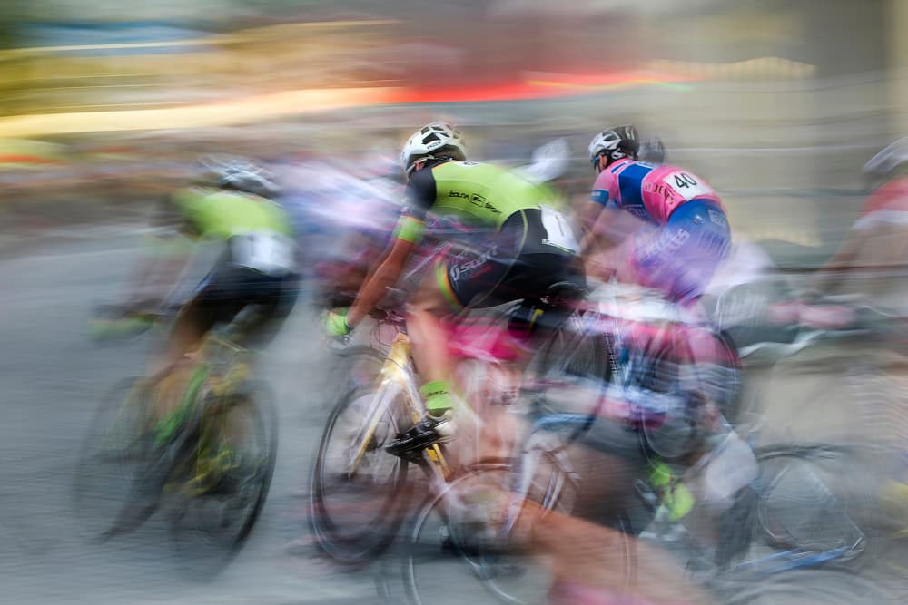Speeding Cycling Race by Milan Malovrh — canvas wall art