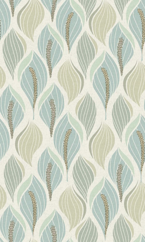 Gentle Botanical Flow by Annick — canvas wall art