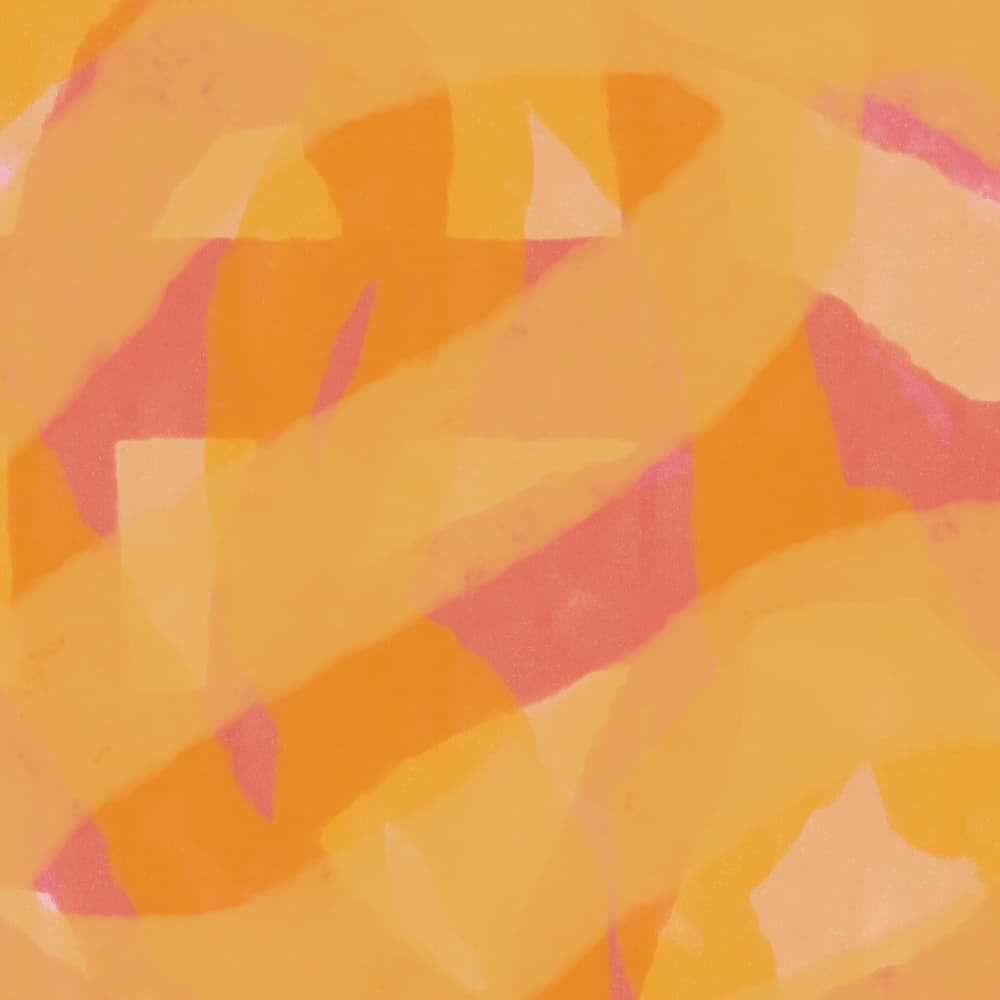 Warm Abstract Layers by Dina Dankers — canvas wall art