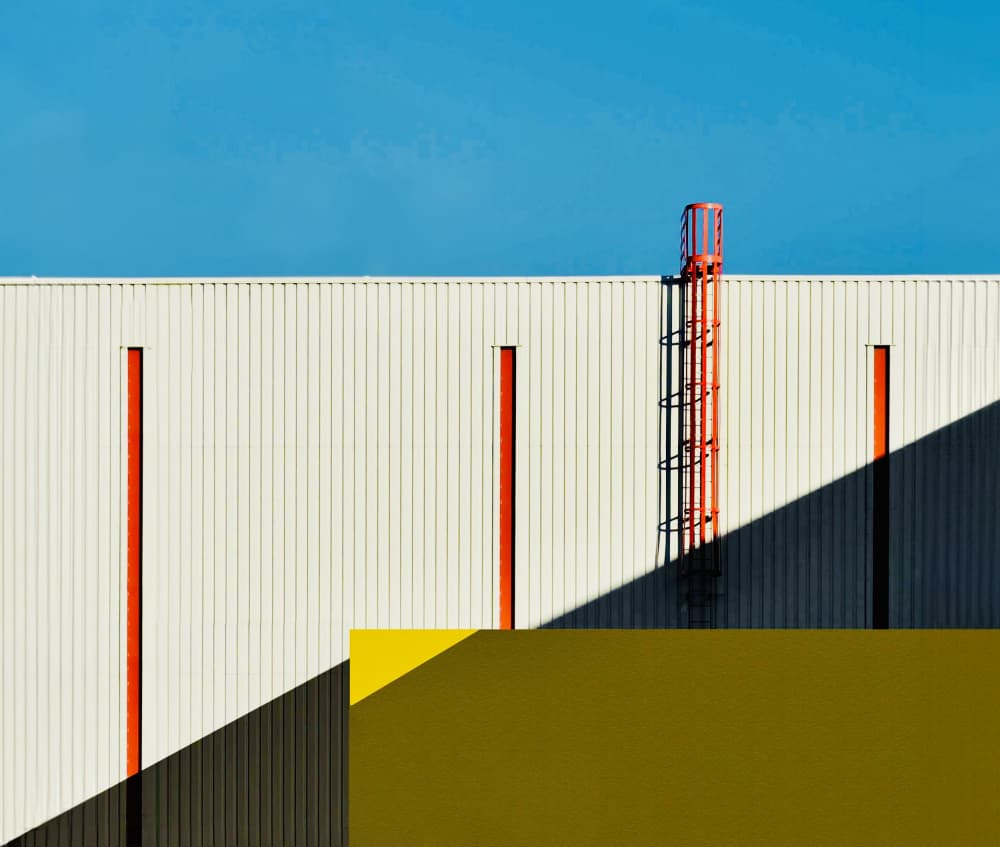 Bold Geometric Architecture by Arnon Orbach — canvas wall art