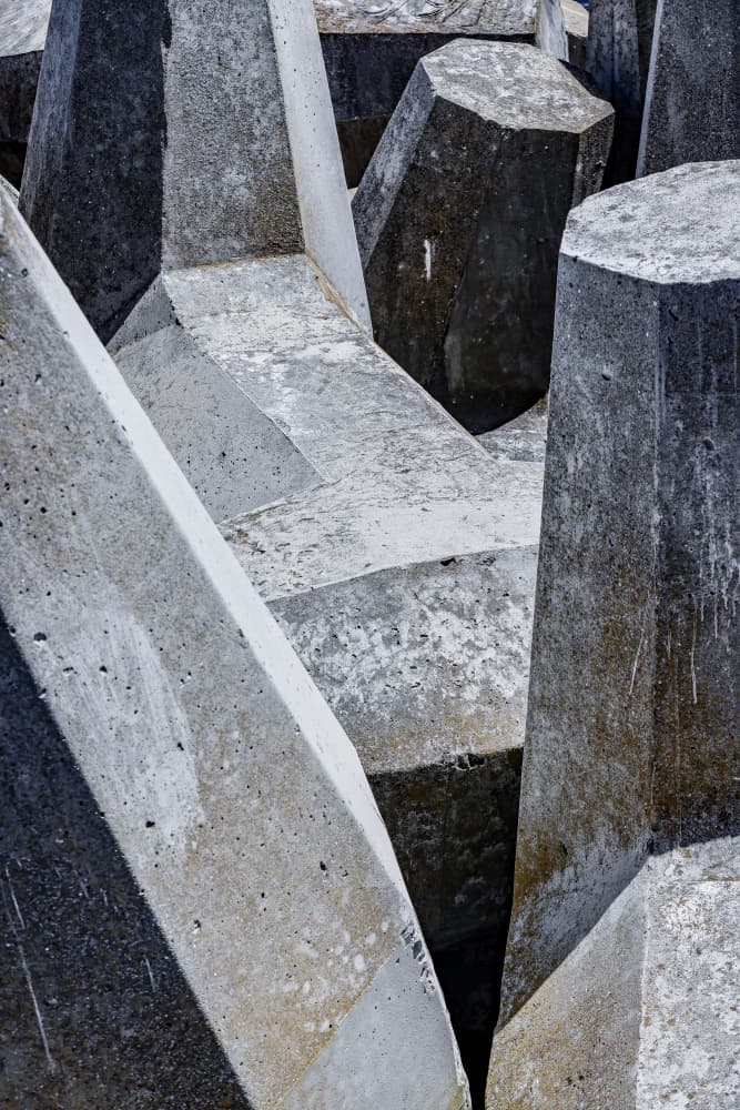 Concrete Forms Maze by Shot by Clint — canvas wall art