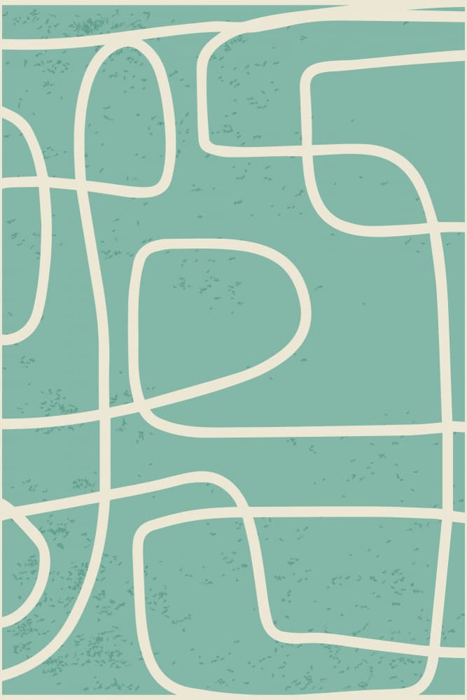 Fluid Modern Lines by jay stanley — canvas wall art
