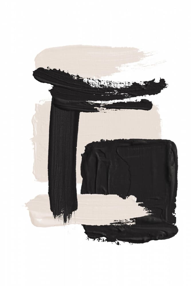 Abstract Paint Strokes by Sally Ann Moss — canvas wall art