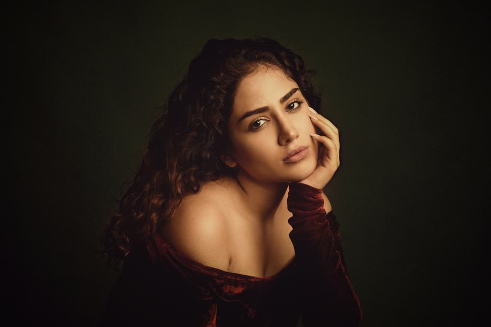 Thoughtful Woman Portrait by Mehdi Mokhtari — canvas wall art