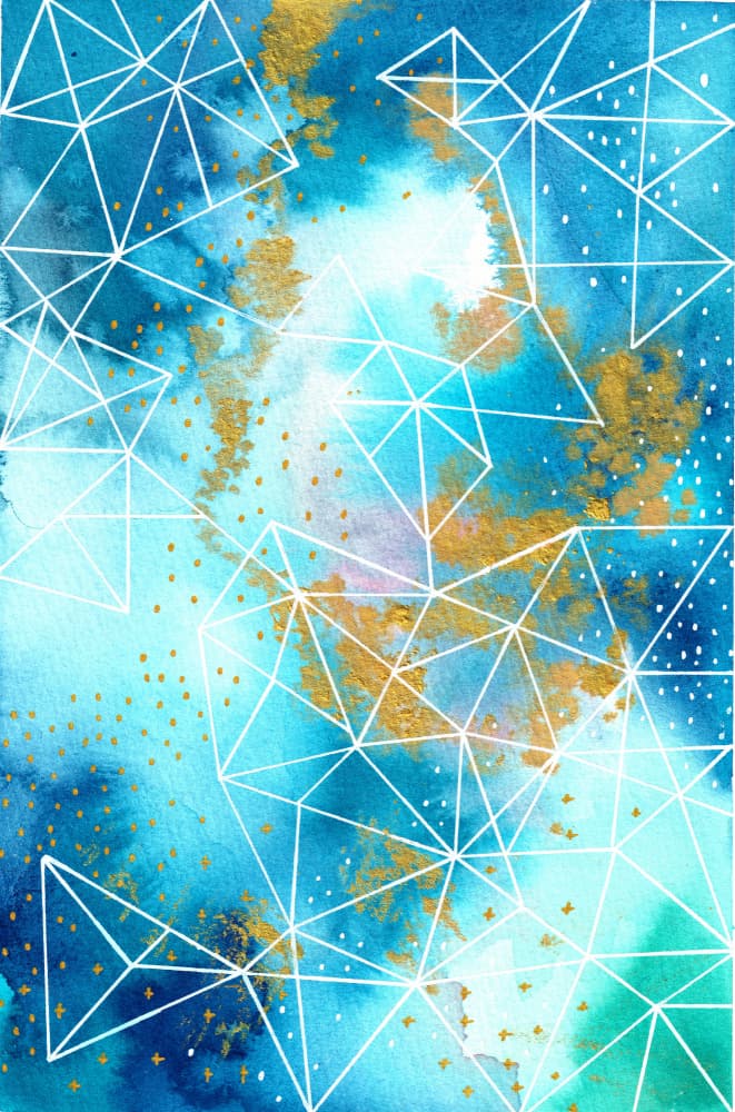The Blue Giant by Camille Contini — canvas wall art