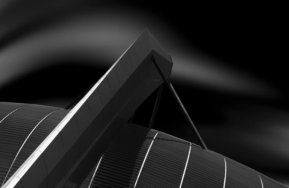 Dramatic Architectural Angles by Greetje van Son — canvas wall art