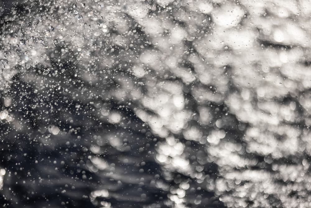 Shimmering Water Spray by Mareike Böhmer — canvas wall art