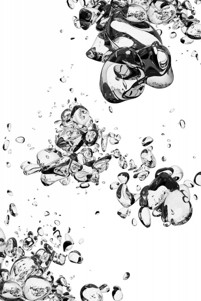 Clear Liquid Movement by Rafal Kulik — canvas wall art