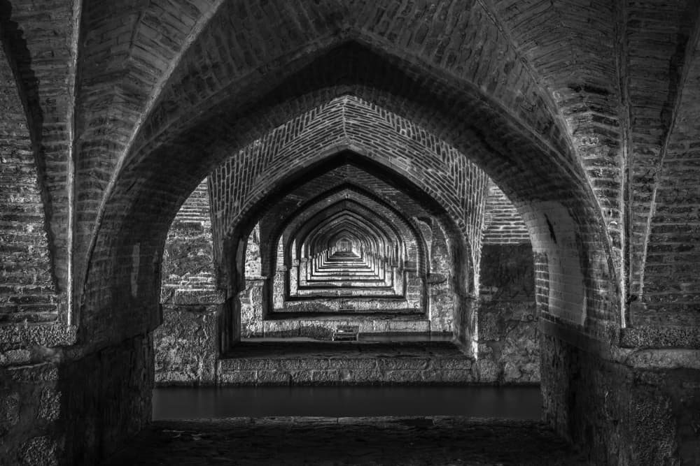 Timeless Arched Passage by Irene Wu — canvas wall art