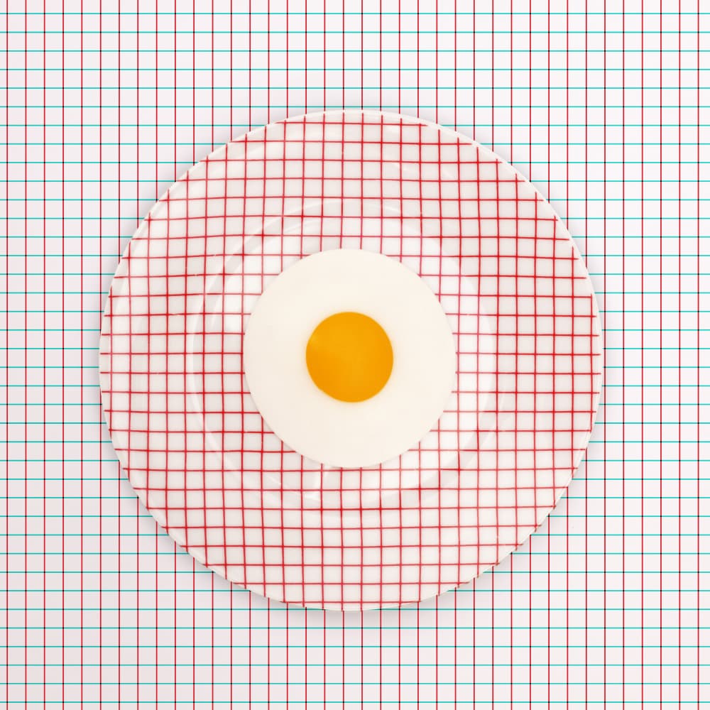 Sunny Side Up Breakfast by Julia Ramiro — canvas wall art