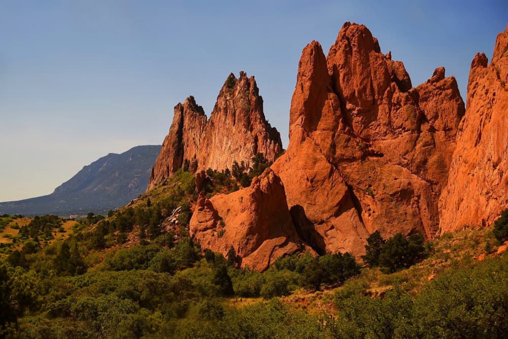 Red Rock Landscape by Del Mundo Imagery — canvas wall art