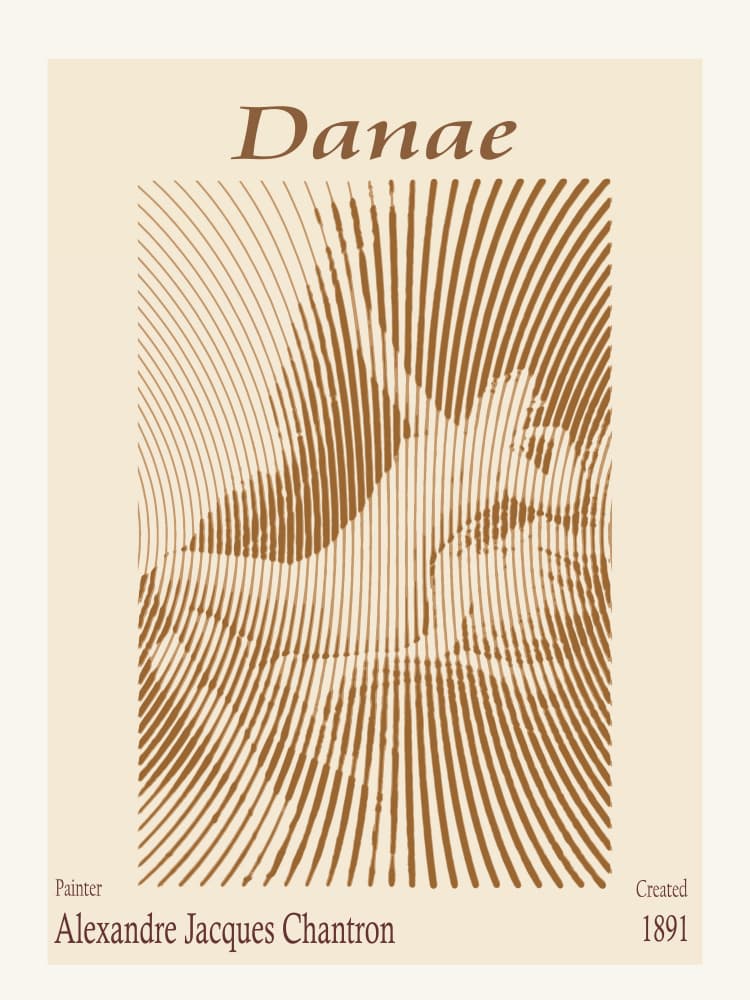 Classical Nude Lines by Doa Project — canvas wall art