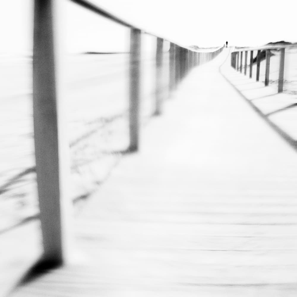 White Sands Boardwalk Journey by Rui Correia — canvas wall art