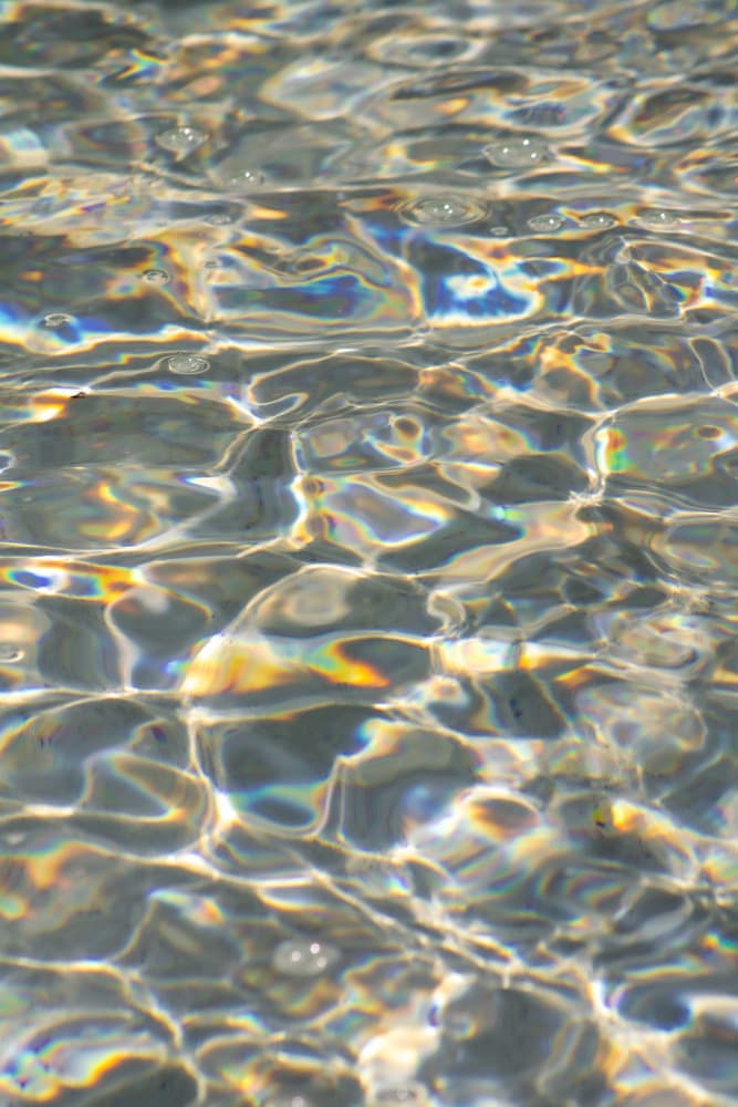 Iridescent Water Ripples by Léa Lefebvre — canvas wall art