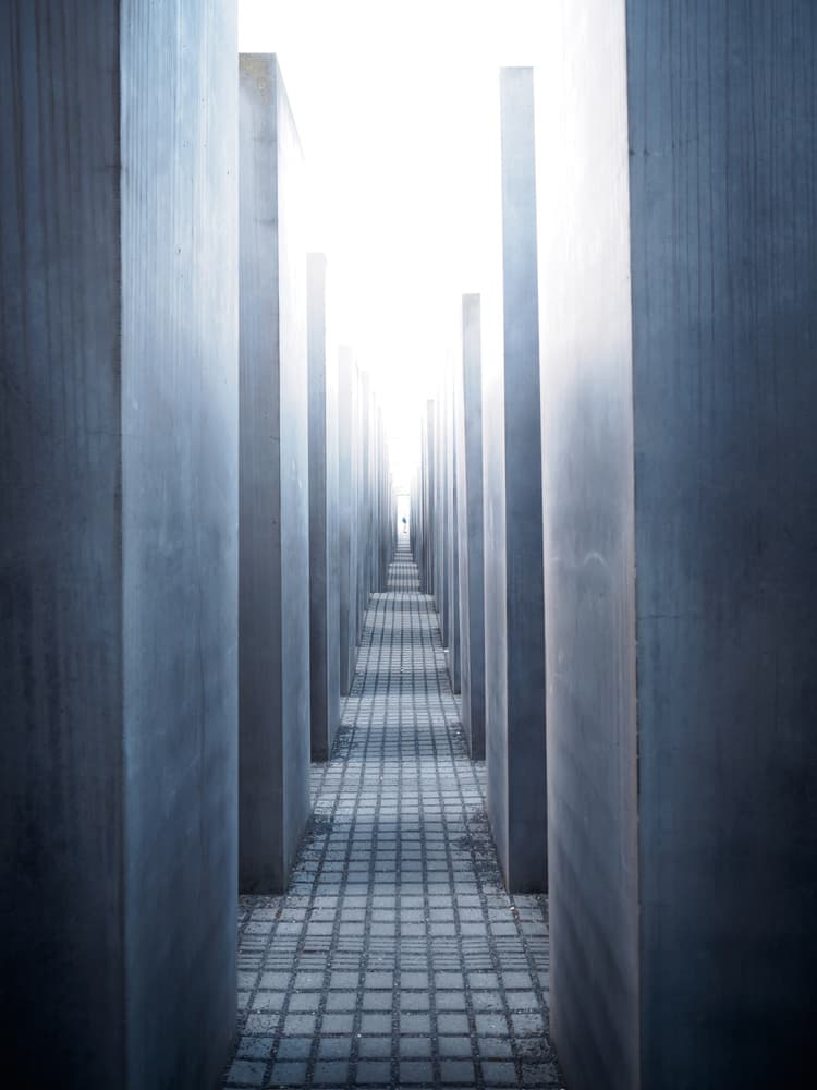 Holocaust Memorial Pathway by Marius Surleac — canvas wall art