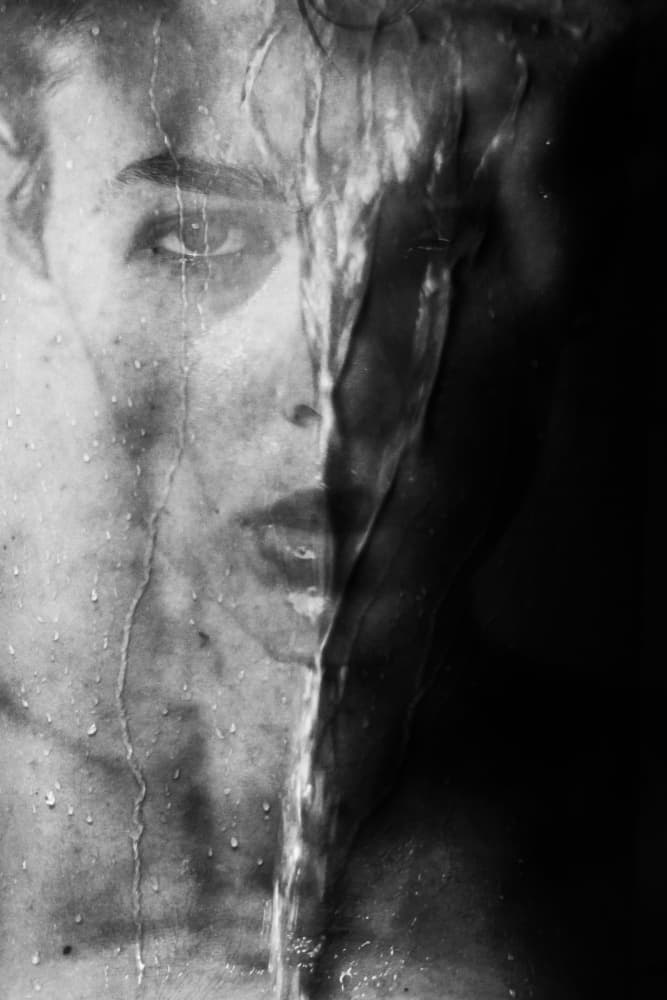 Mysterious Water Portrait by Bogdan Bouşcă — canvas wall art
