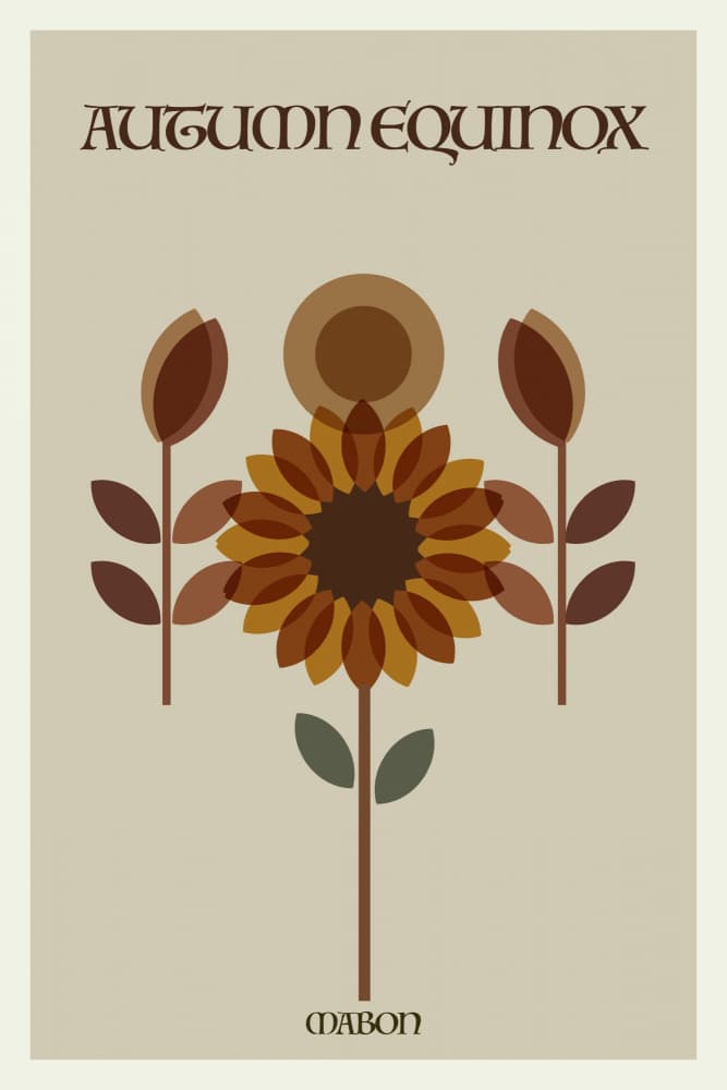 Autumn Equinox Bloom by casa cartissi — canvas wall art