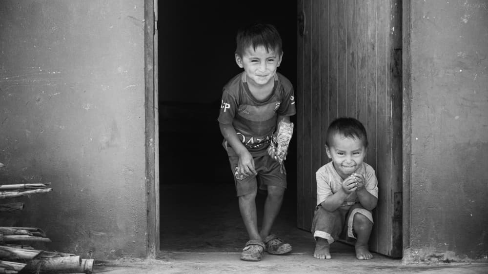 Joyful Young Boys by Cesar Tejada — canvas wall art