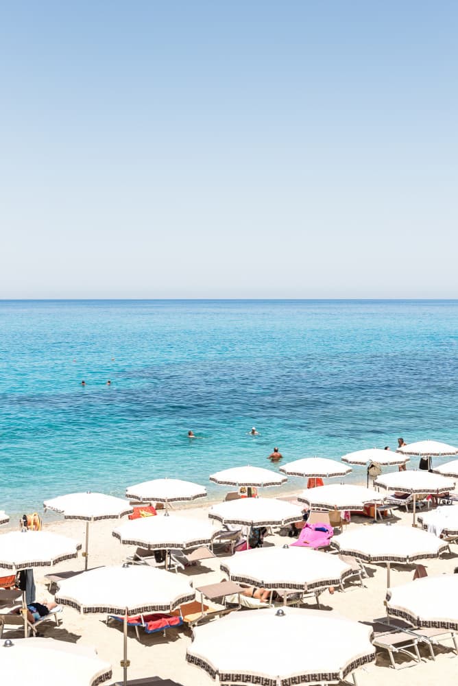 Sunny Beach Day by Photolovers — canvas wall art