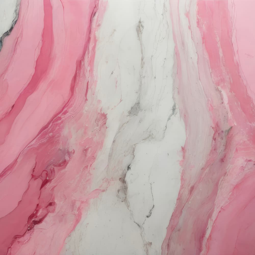Pink Marble Flow by Alpenglow Workshop — canvas wall art