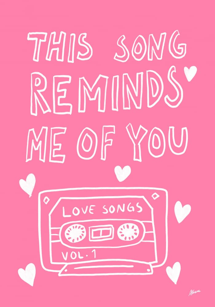 Love Songs Vol.1 by Athene Fritsch — canvas wall art