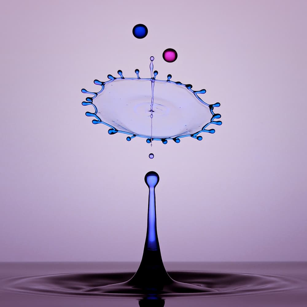 Dynamic Liquid Collision by Edy Pamungkas — canvas wall art
