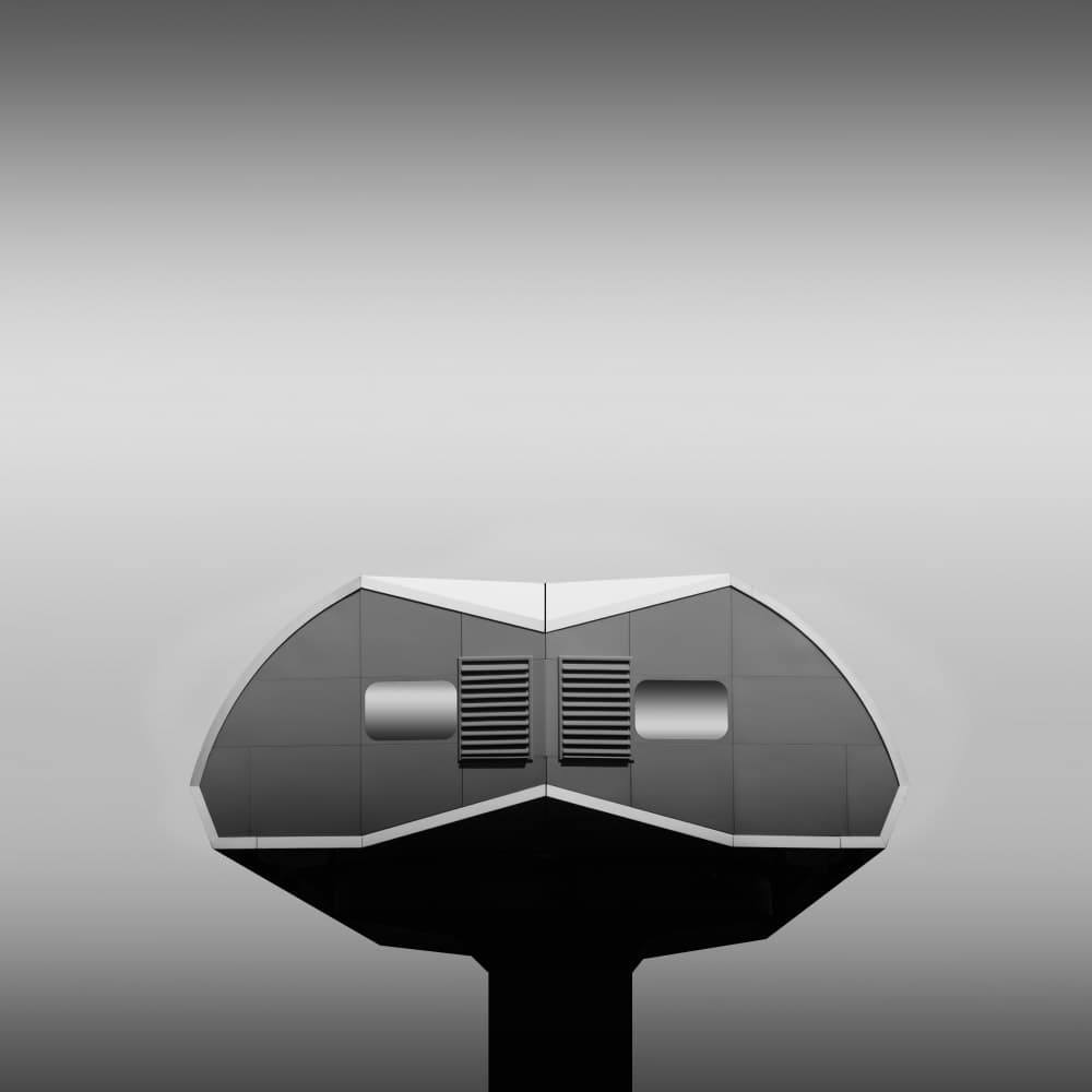 Sleek Modern Architecture by Rolf Endermann — canvas wall art