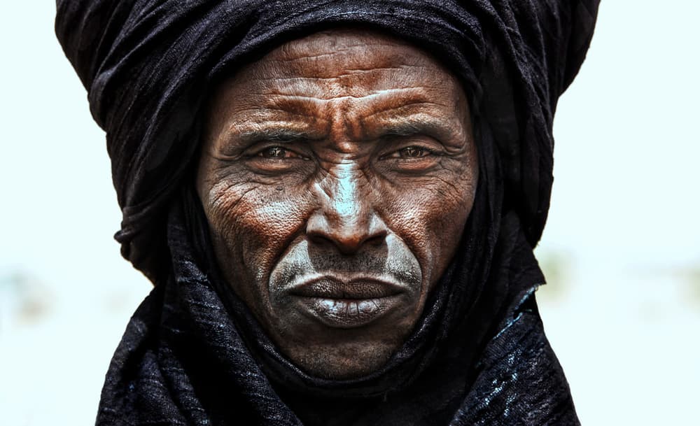 Intense Desert Gaze by Joxe Inazio Kuesta Garmendia — canvas wall art