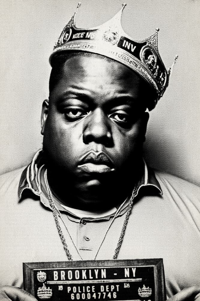 Brooklyn King Portrait by thomas chedeville — canvas wall art