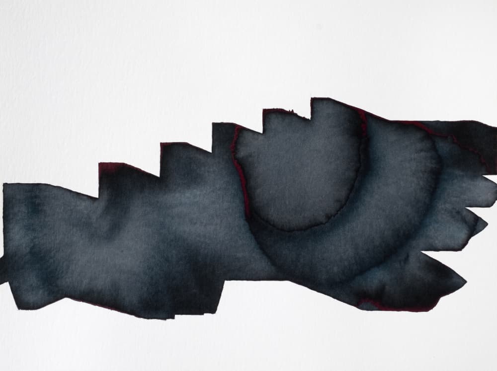 Fluid Abstract Shapes by Joshua Hoskins — canvas wall art