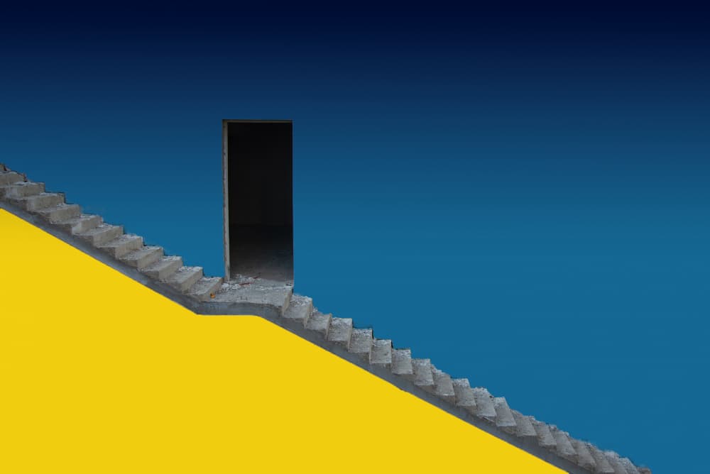 Ukrainian Path Forward by Fatma GÖKMEN — canvas wall art
