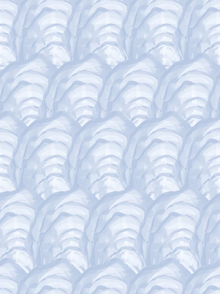 Serene Blue Pattern by Jolly and Dash — canvas wall art
