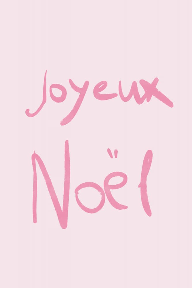 Joyeuxnoel by Treechild — canvas wall art