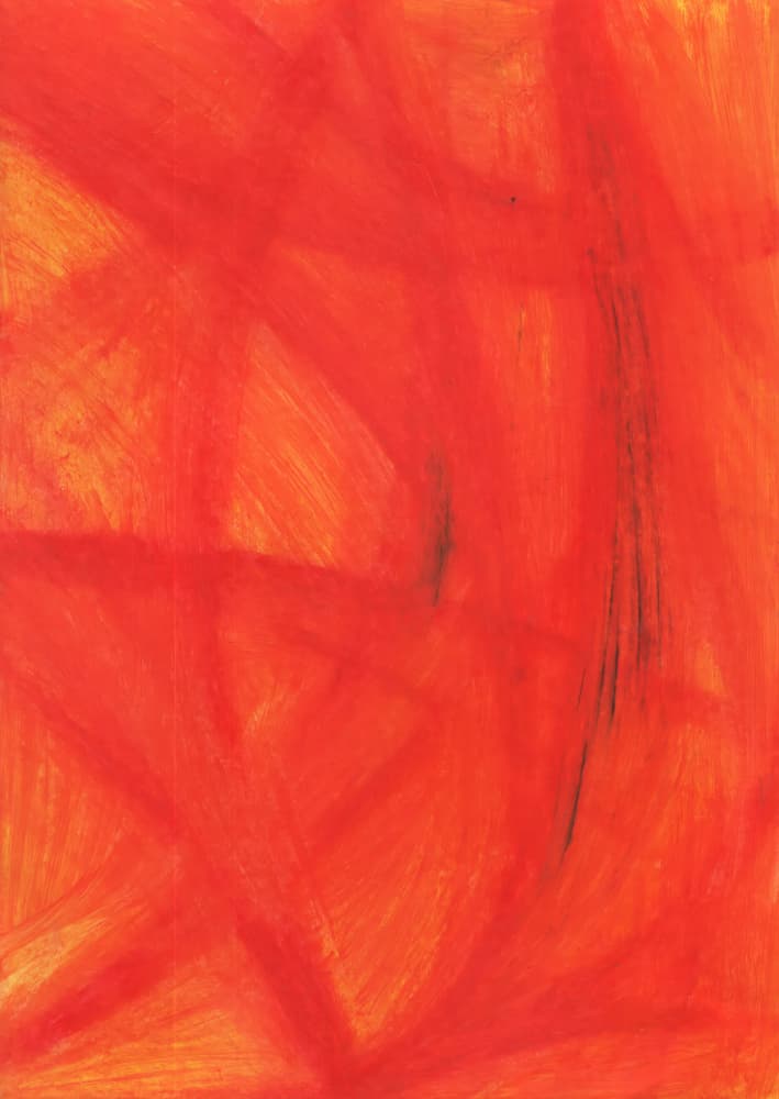 Fiery Abstract Motion by Kulik — canvas wall art