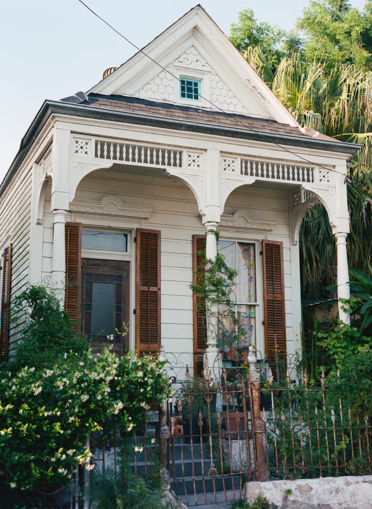 Overgrown Southern Cottage by Bethany Young — canvas wall art