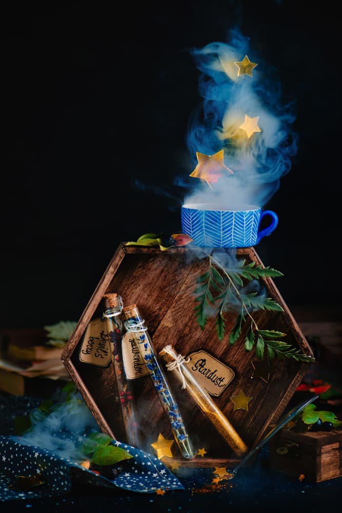 Magic Potion Stars by Dina Belenko — canvas wall art