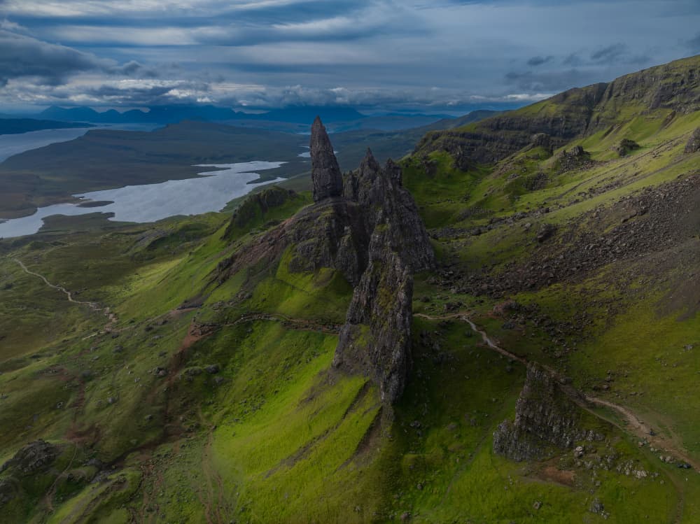 Old Man Storr Landscape by Jure Kravanja — canvas wall art
