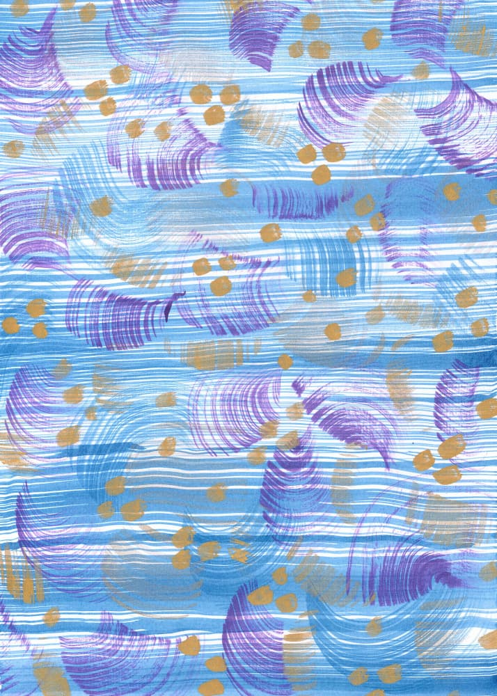 Abstract Ocean Flow by Isabelle Brent — canvas wall art