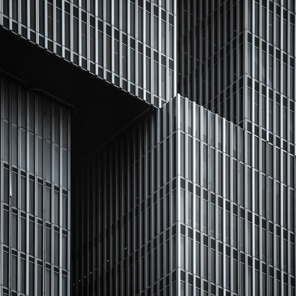 Modern Architectural Geometry by Luc Vangindertael (laGrange) — canvas wall art