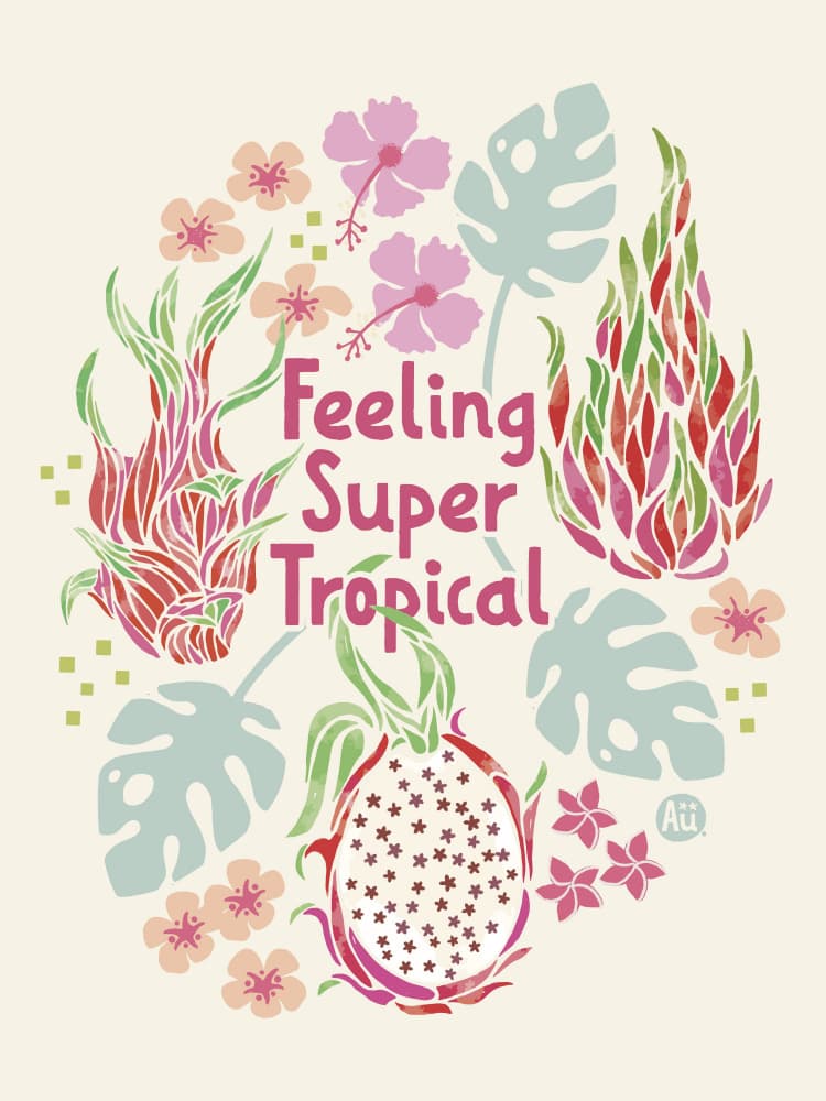 Lush Tropical Feeling by Aia Ueno — canvas wall art