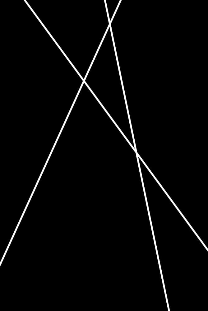Intersecting Minimalist Lines by Oju Design — canvas wall art