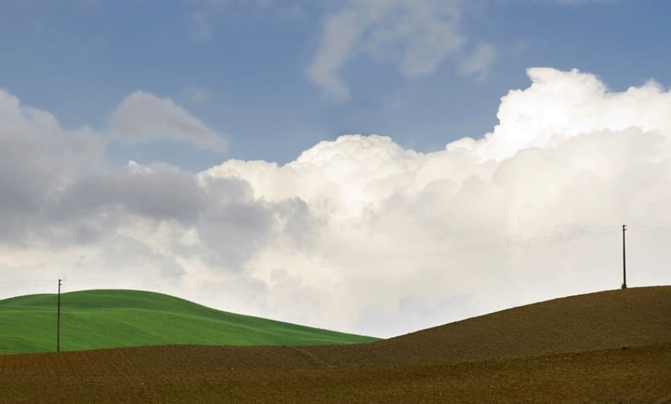 Peaceful Country Landscape by Jure Kravanja — canvas wall art