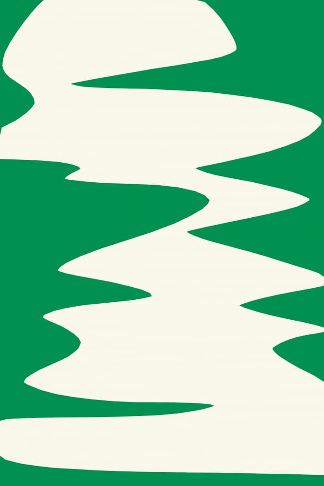 Minimalist Christmas Tree by Treechild — canvas wall art