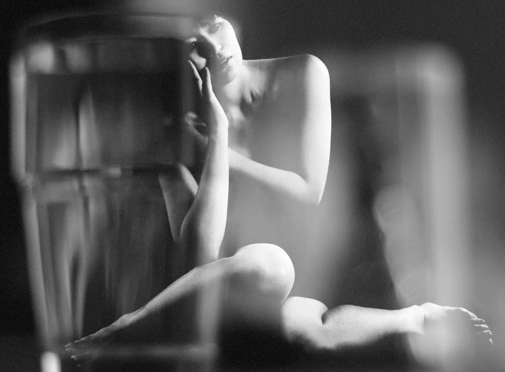Ethereal Nude Woman by Eiji Yamamoto — canvas wall art