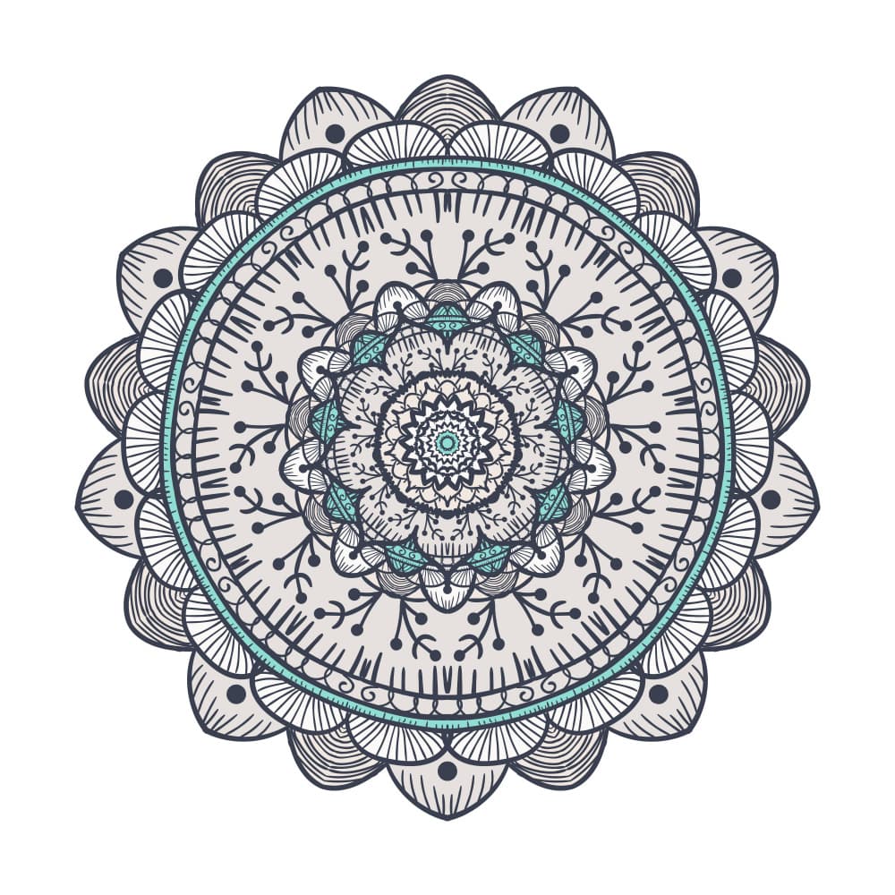 Bohemian Mandala Design by Marika Barsrsind β canvas wall art