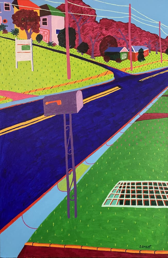 Mailbox by Sue Graef — canvas wall art