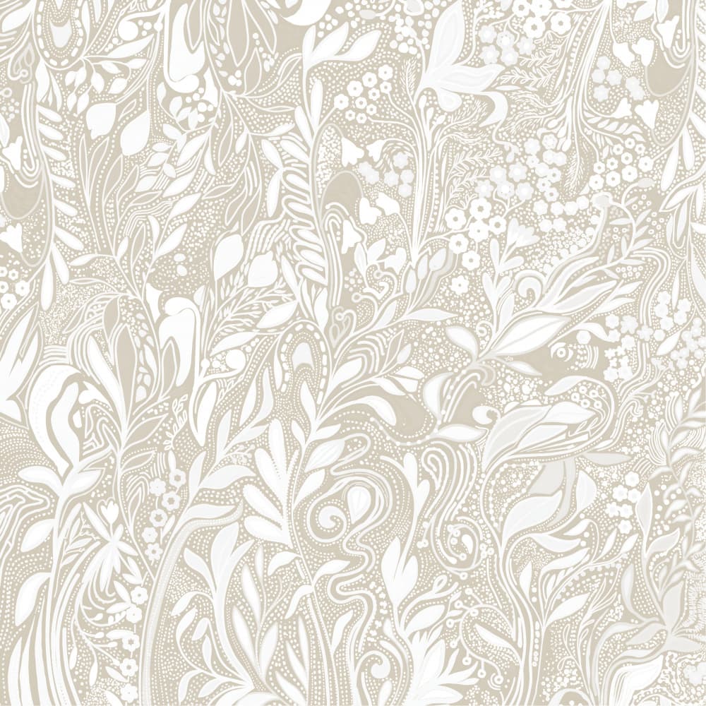 Elegant Botanical Pattern by Josie George — canvas wall art