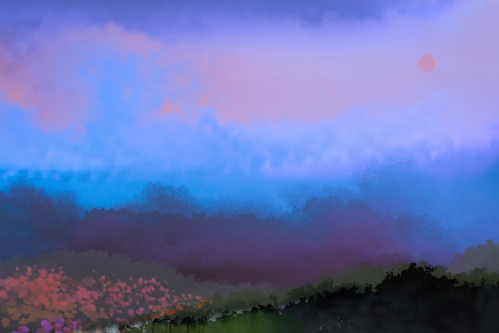 Quiet Evenings by Josie George — canvas wall art