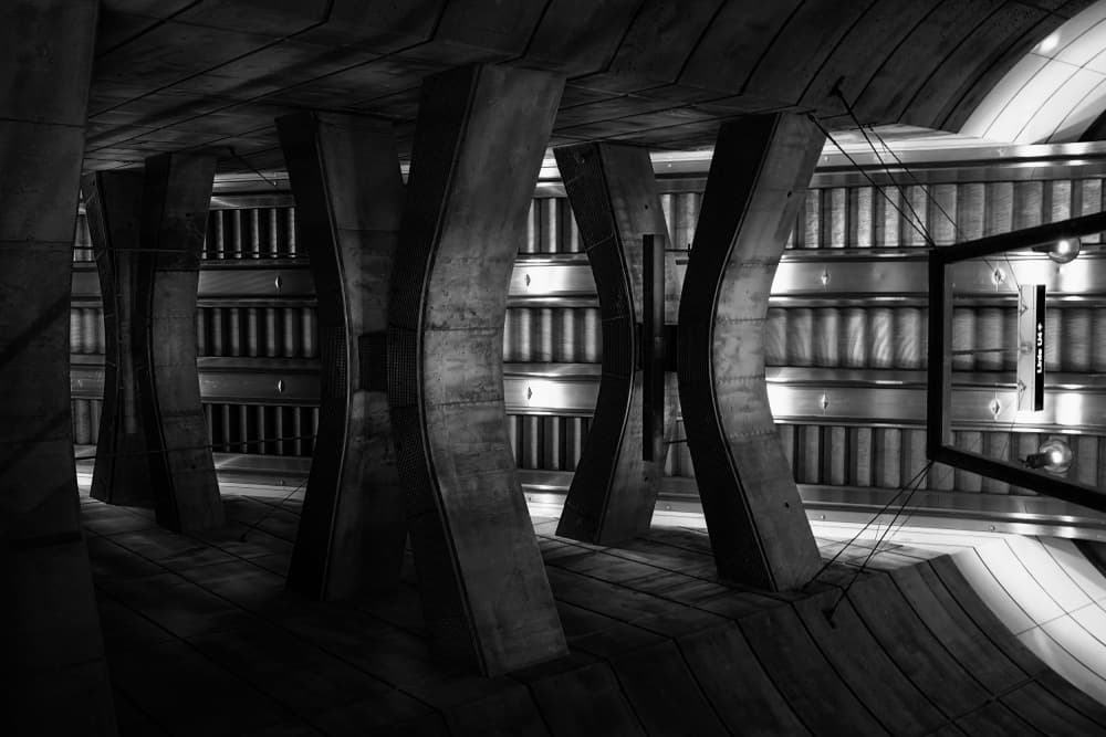 Brutalist Metro Columns by Thomas de Franzoni — canvas wall art