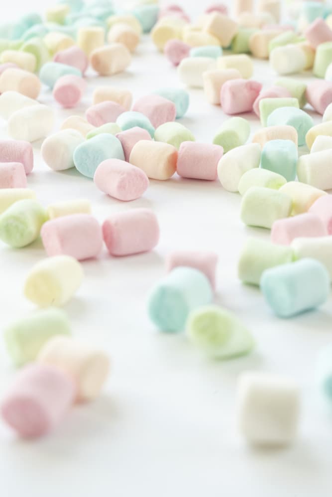 Sweet Pastel Marshmallows by Christa Stroo — canvas wall art